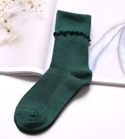 1 Pair Fashion Wool blend Women Winter Warm Casual Solid Socks ladies cute Socks Female Thermal Warm Socks