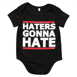 0-18M Baby Boy Girls Cotton Short Sleeve Romper Letter Printed Jumpsuit Newborn Kids Clothes Outfit